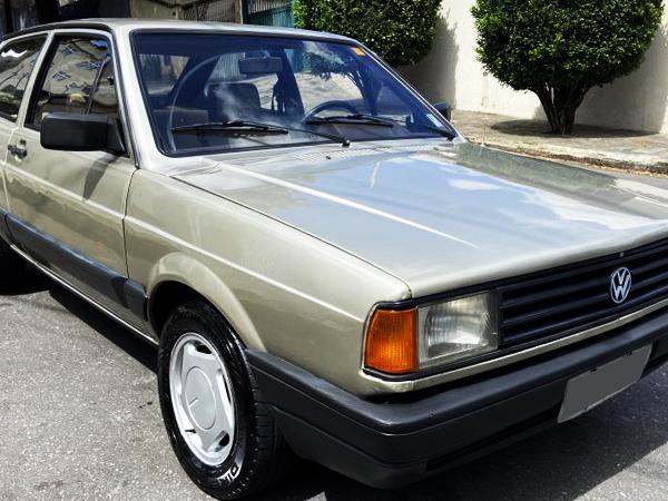 Leilão Online - VW; GOL CL (Turbo); 1989/1989; AZUL; ALCOOL; TURBO, S